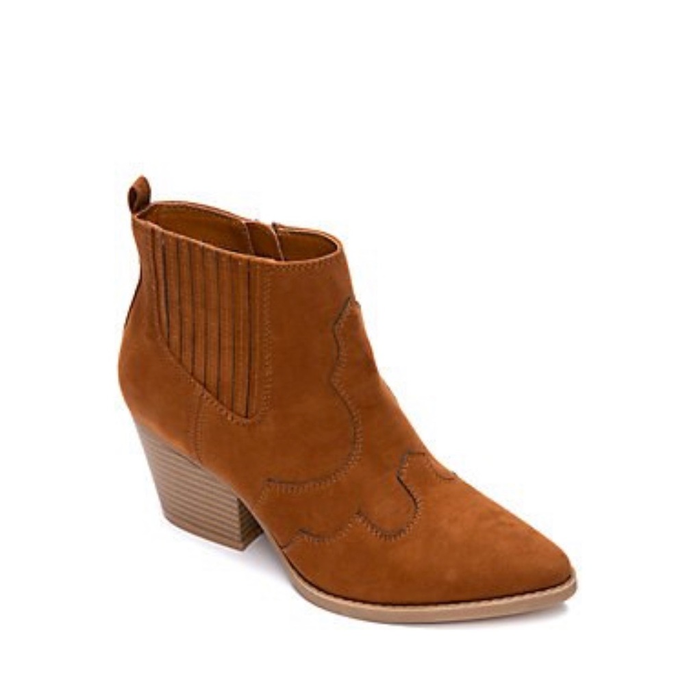 NWT | Faux Suede Booties